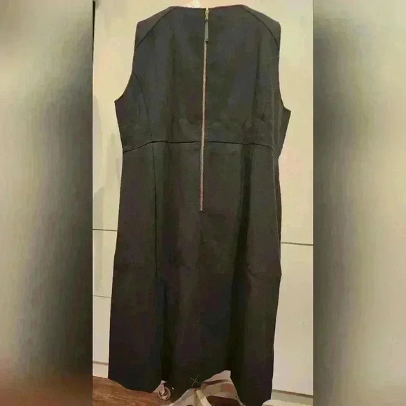 NEW NWT Woman's Loft Plus Size Black Sleeveless Dress Size 26 $90 - Picture 2 of 7
